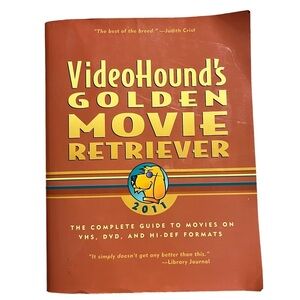 ⭐️3/$15⭐️ Video Hounds Golden Movie Retriever Book